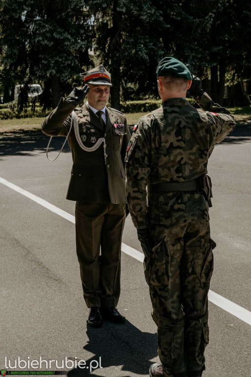 Przysięga w hrubieszowskim pułku