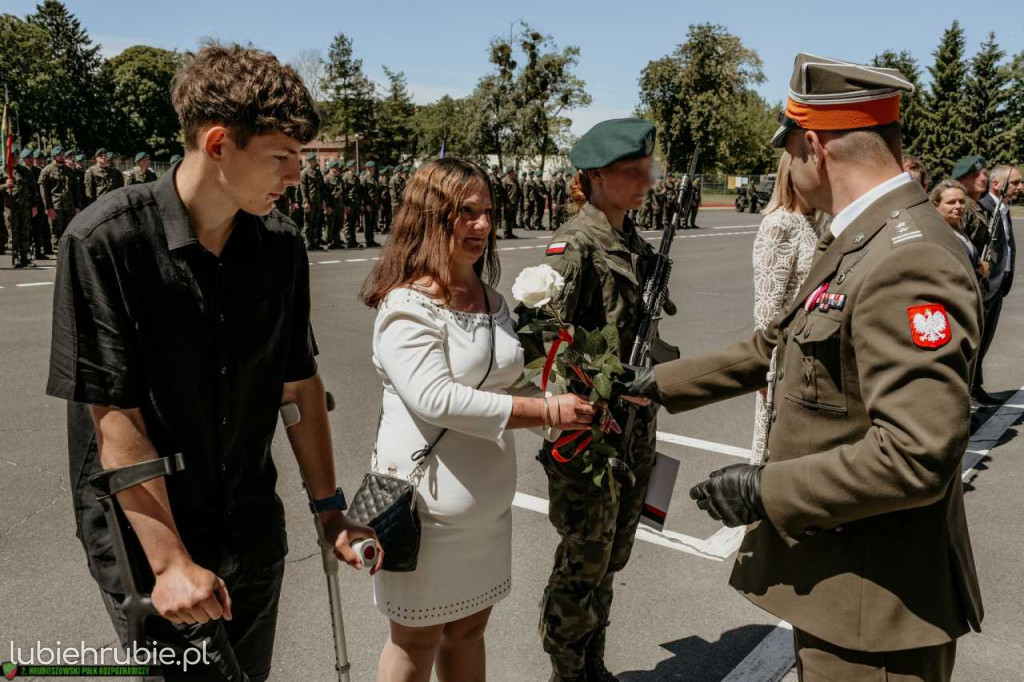 Przysięga w hrubieszowskim pułku