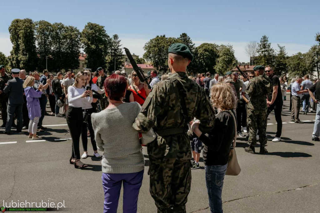Przysięga w hrubieszowskim pułku