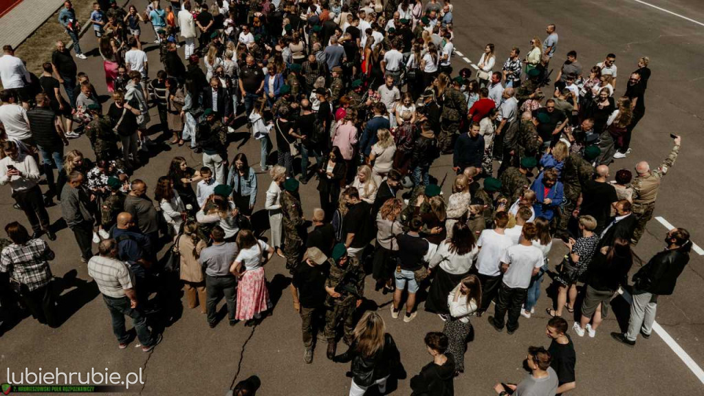 Przysięga w hrubieszowskim pułku