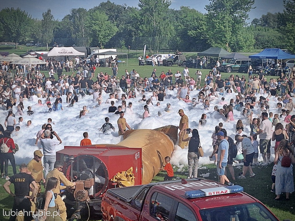Mundurowy Dzień Dziecka i piana party