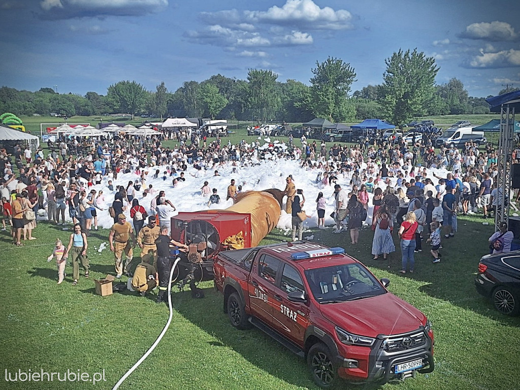 Mundurowy Dzień Dziecka i piana party