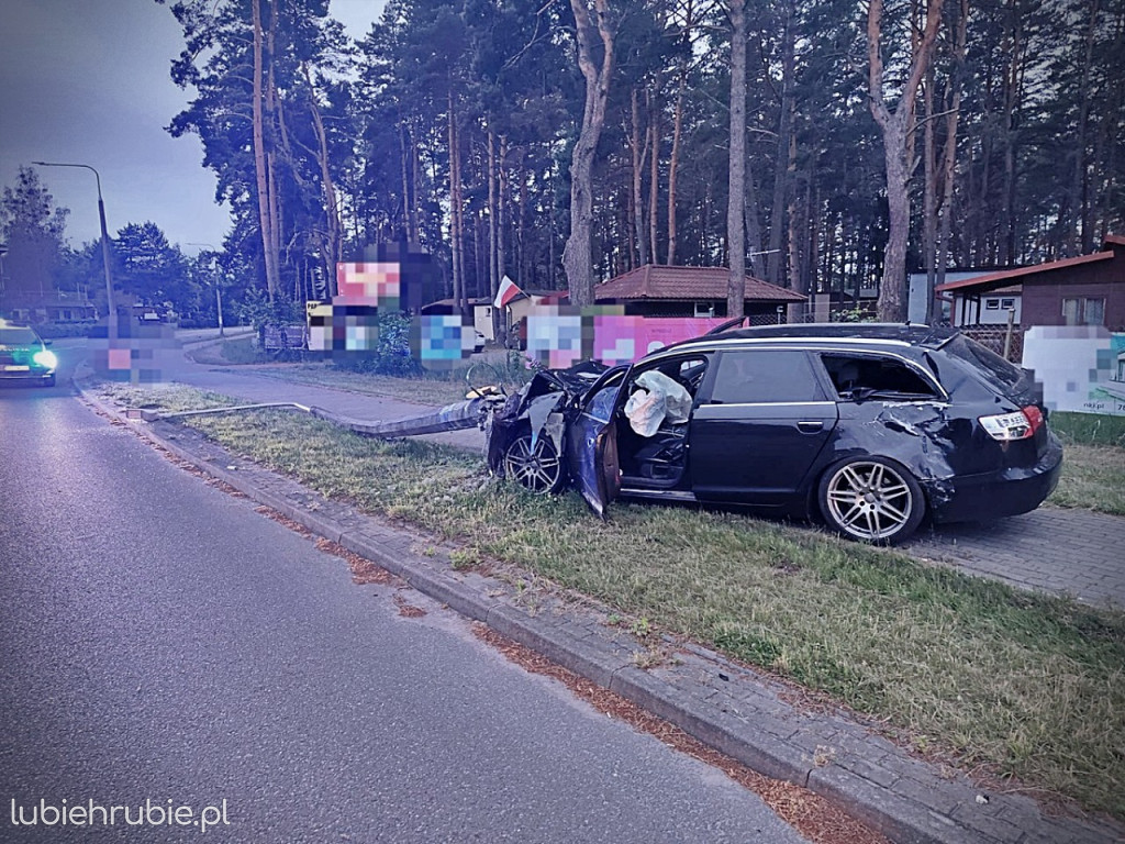 Zatrzymała go dopiero latarnia nr 13