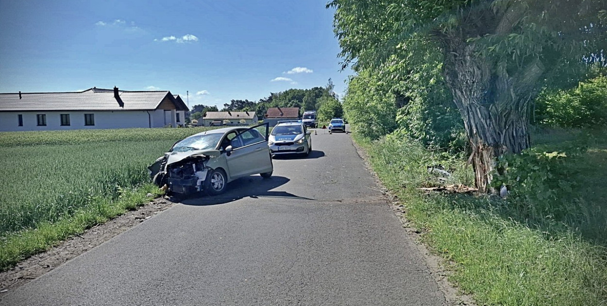 Tragedia na drodze gminnej