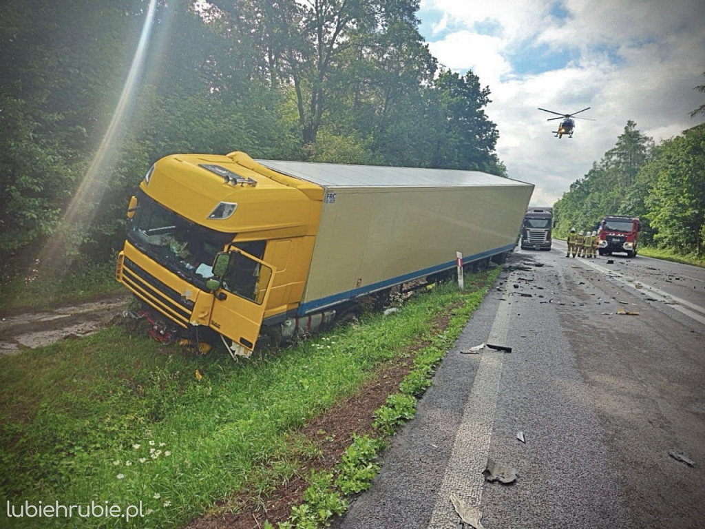 Wypadek w Łopienniku Nadrzecznym