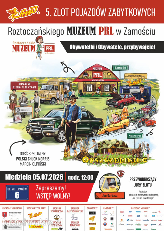 Ruszają zapisy na 5. Zlot Pojazdów Zabytkowych