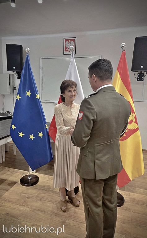 Pani Alina Frańczuk odznaczona Złotym Medalem „Za Zasługi dla Obronności Kraju”