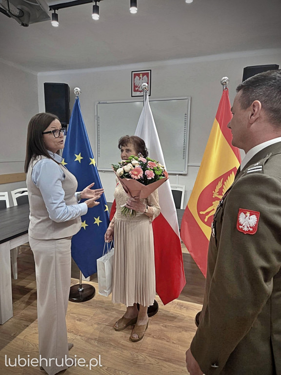 Pani Alina Frańczuk odznaczona Złotym Medalem „Za Zasługi dla Obronności Kraju”