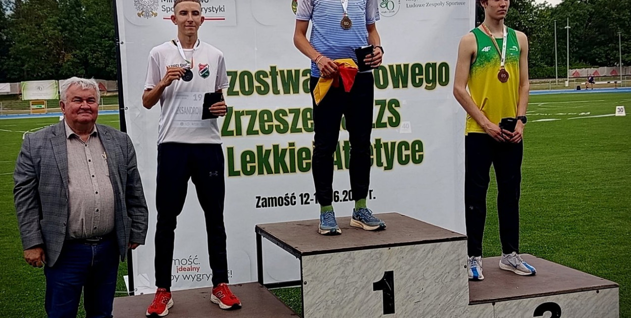 Tomasz Aleksandrowicz wicemistrzem kraju Zrzeszenia LZS