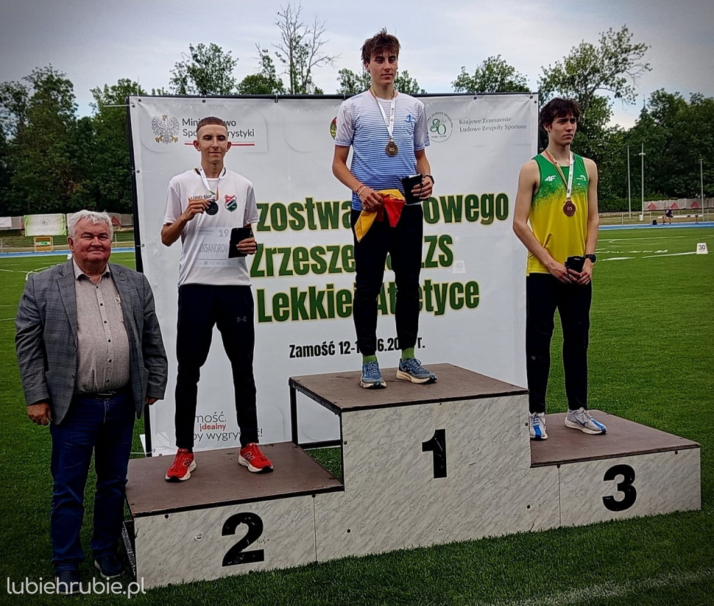 Tomasz Aleksandrowicz wicemistrzem kraju Zrzeszenia LZS