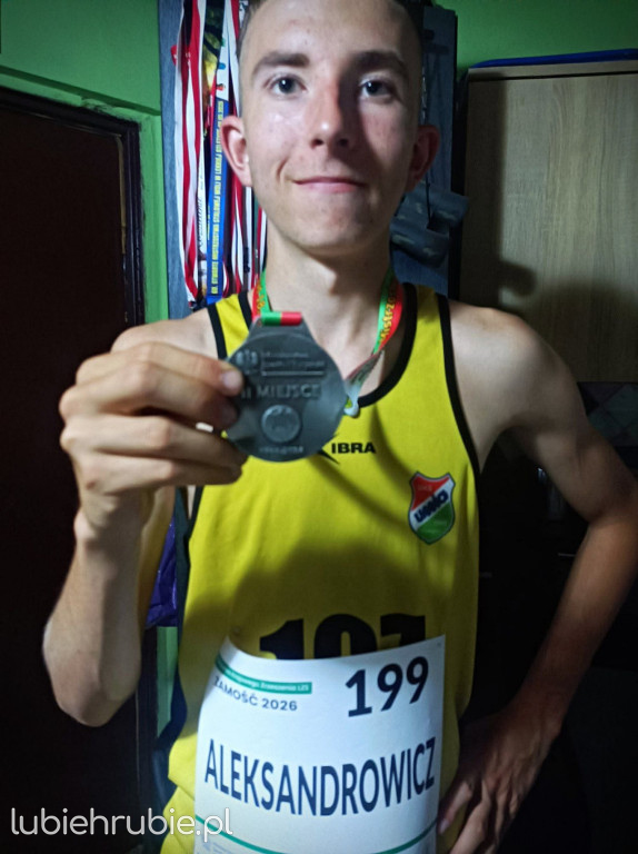 Tomasz Aleksandrowicz wicemistrzem kraju Zrzeszenia LZS
