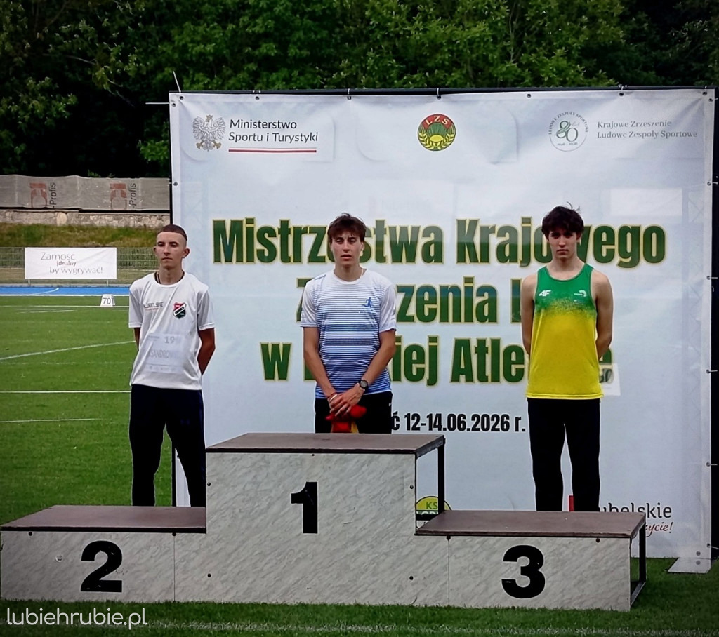 Tomasz Aleksandrowicz wicemistrzem kraju Zrzeszenia LZS