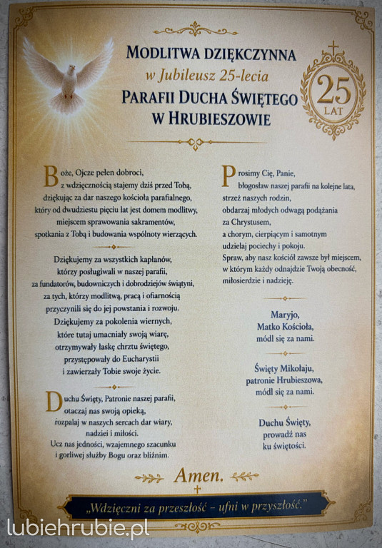 Piknik z okazji 25-lecia parafii pw. Ducha Świętego