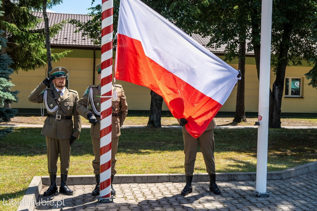 Ślubowanie nowo przyjętych funkcjonariuszy NOSG