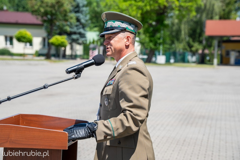Ślubowanie nowo przyjętych funkcjonariuszy NOSG