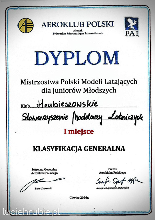 Hrubieszowscy modelarze najlepsi w Polsce