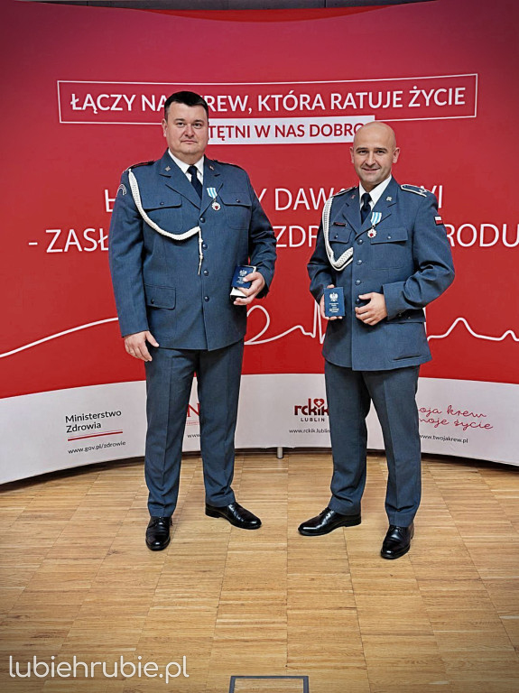 Hrubieszów: Funkcjonariusze uhonorowani