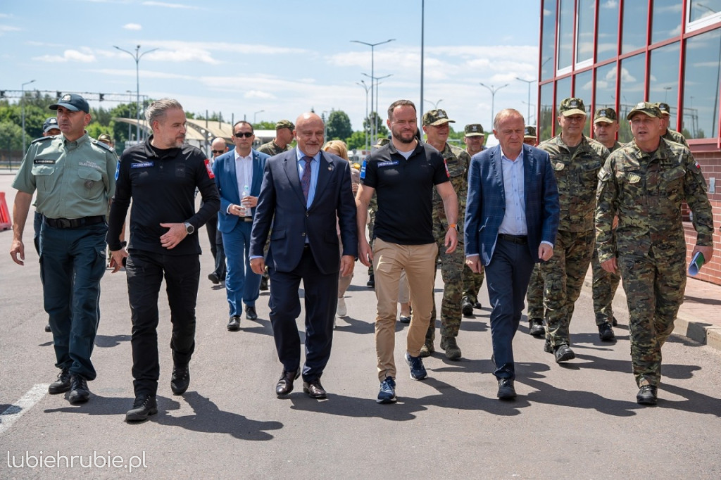 Wiceminister MSWiA odwiedził przejścia graniczne