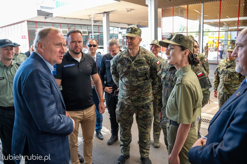 Wiceminister MSWiA odwiedził przejścia graniczne