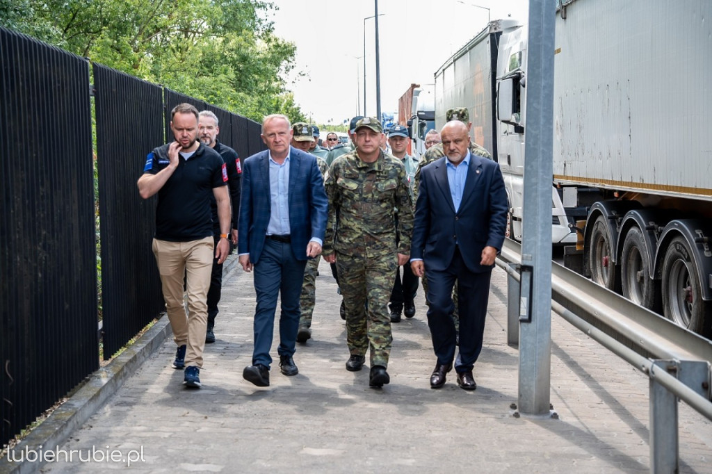 Wiceminister MSWiA odwiedził przejścia graniczne
