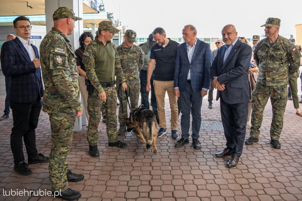 Wiceminister MSWiA odwiedził przejścia graniczne