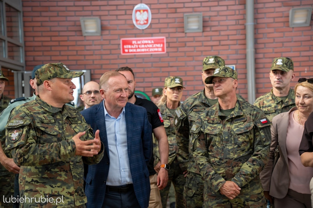 Wiceminister MSWiA odwiedził przejścia graniczne