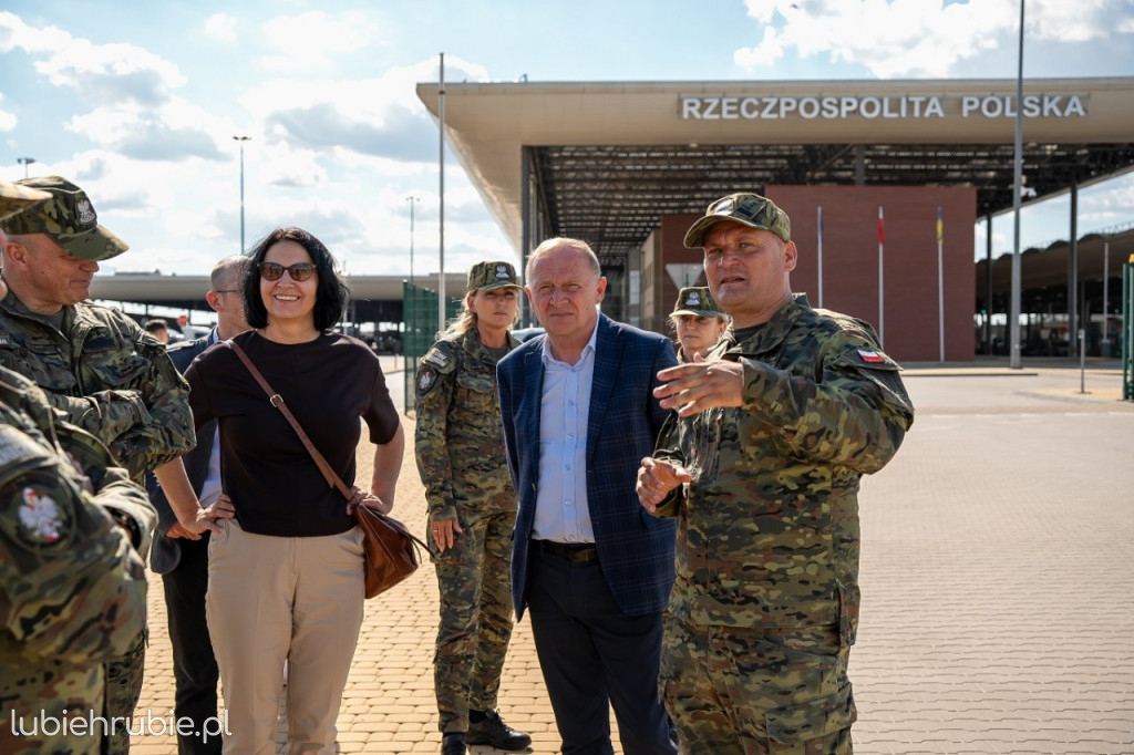 Wiceminister MSWiA odwiedził przejścia graniczne
