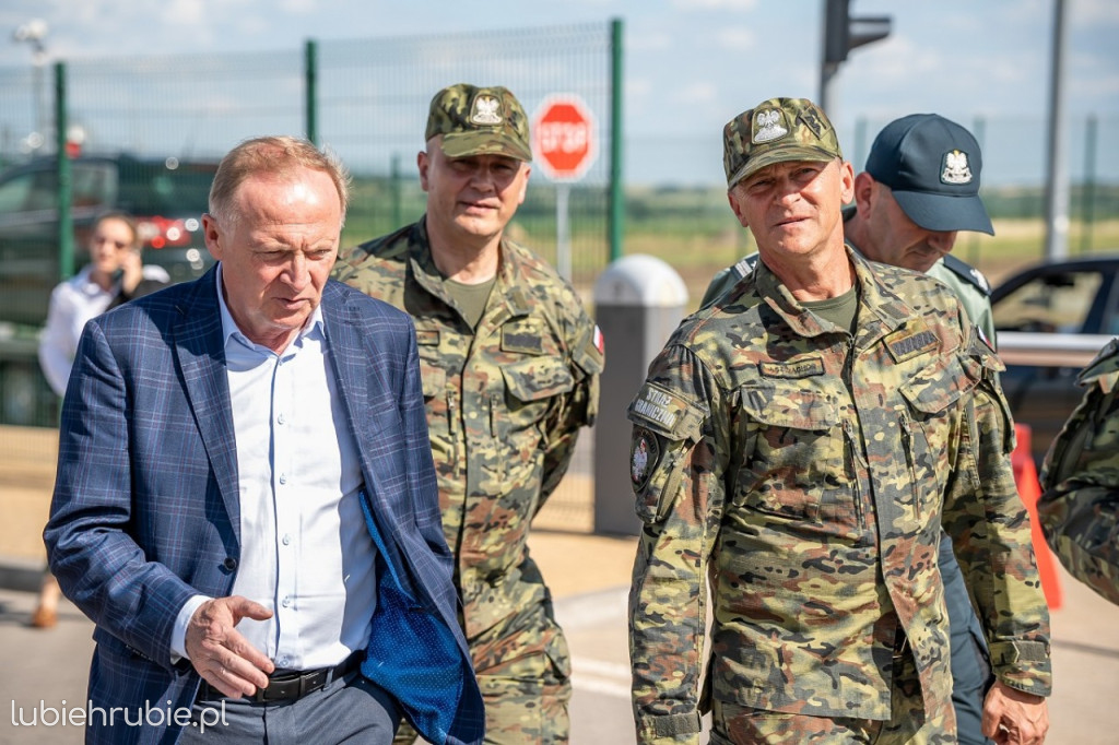 Wiceminister MSWiA odwiedził przejścia graniczne