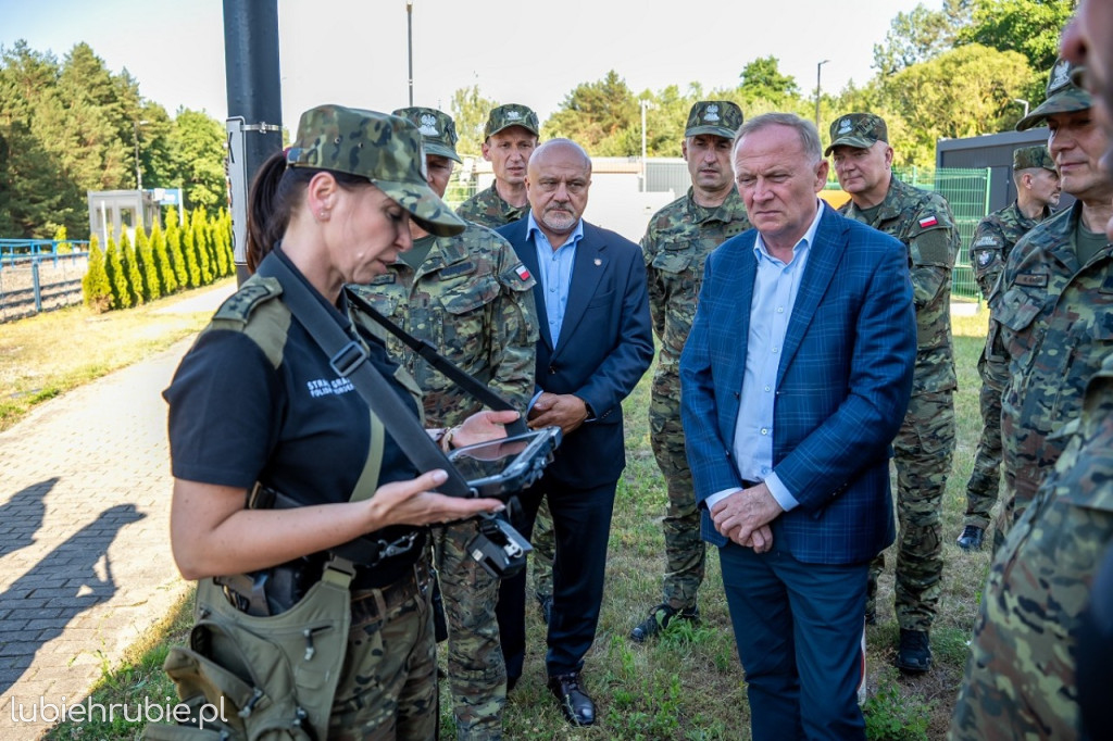 Wiceminister MSWiA odwiedził przejścia graniczne
