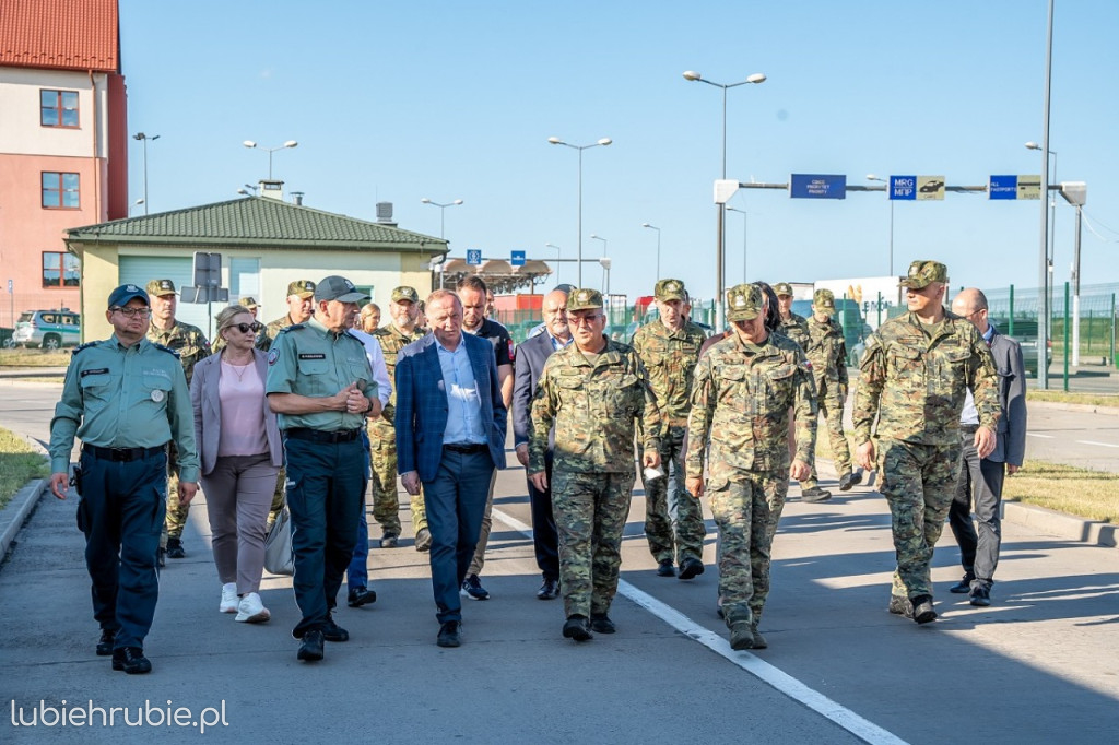 Wiceminister MSWiA odwiedził przejścia graniczne