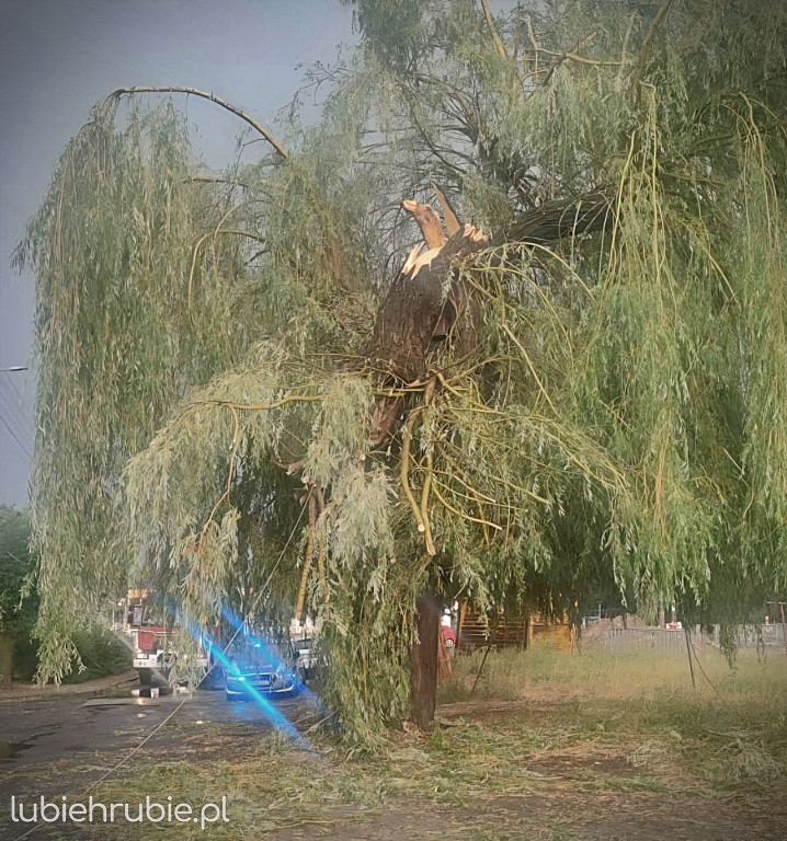 Gwałtowne burze w regionie