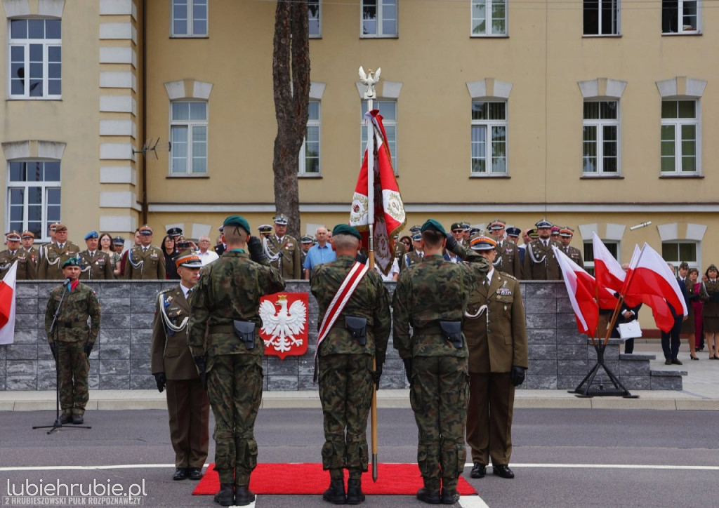 Przekazanie obowiązków dowódcy pułku