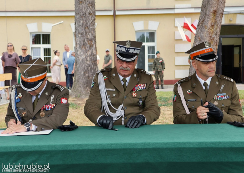 Przekazanie obowiązków dowódcy pułku