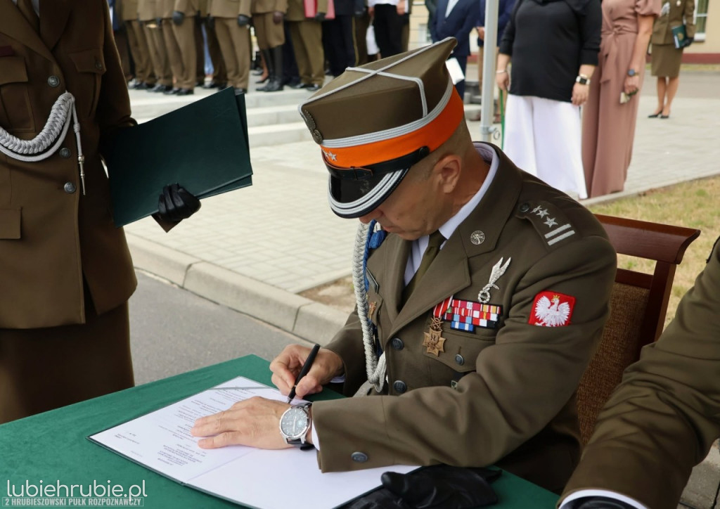 Przekazanie obowiązków dowódcy pułku