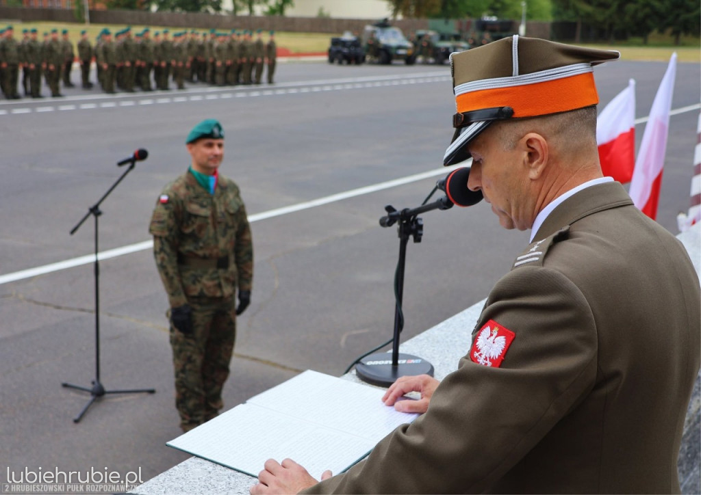 Przekazanie obowiązków dowódcy pułku