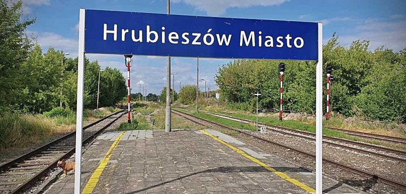 Gdzieś w Hrubieszowie... Stacja kolejowa [ZDJĘCIA]