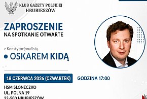 Zapraszamy na spotkanie otwarte z konstytucjonalistą Oskarem Kidą