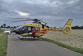 Groźny wypadek z udziałem 6-latka na mini crossie