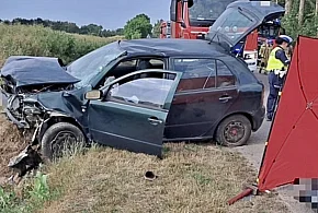 Śmiertelny wypadek. 68-latka uderzyła w przepust