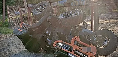 Tragiczny wypadek na quadzie