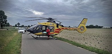 Groźny wypadek z udziałem 6-latka na mini crossie