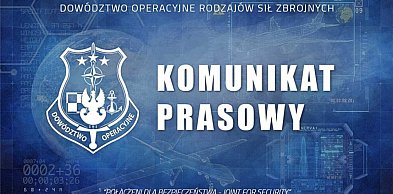 Komunikat Dowództwa Operacyjnego RSZ