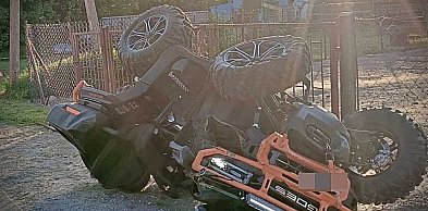 Tragiczny wypadek na quadzie