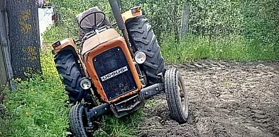 Groźny wypadek podczas prac polowych