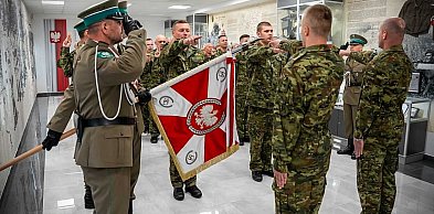 Ślubowanie funkcjonariuszy służby kontraktowej w NOSG