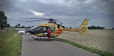 Groźny wypadek z udziałem 6-latka na mini crossie
