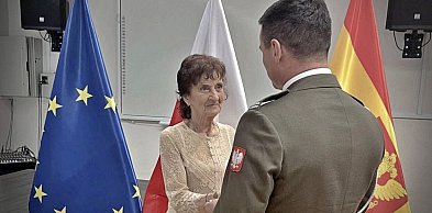 Pani Alina Frańczuk odznaczona Złotym Medalem „Za Zasługi dla Obronności Kraju”