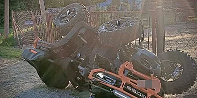 Tragiczny wypadek na quadzie