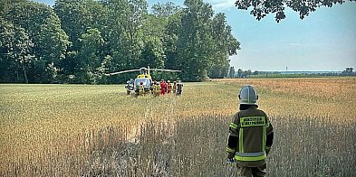 Groźny wypadek 14-latka. Spadł z roweru