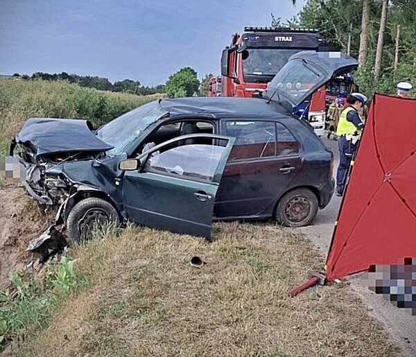 Śmiertelny wypadek. 68-latka uderzyła w przepust